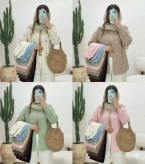 شومیز لینن بابونه فریسایز